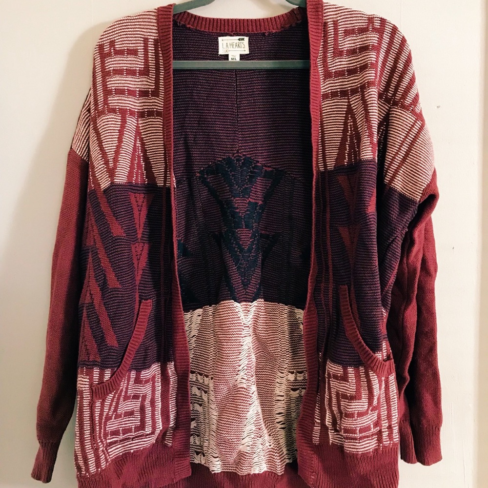LA Hearts cardigan